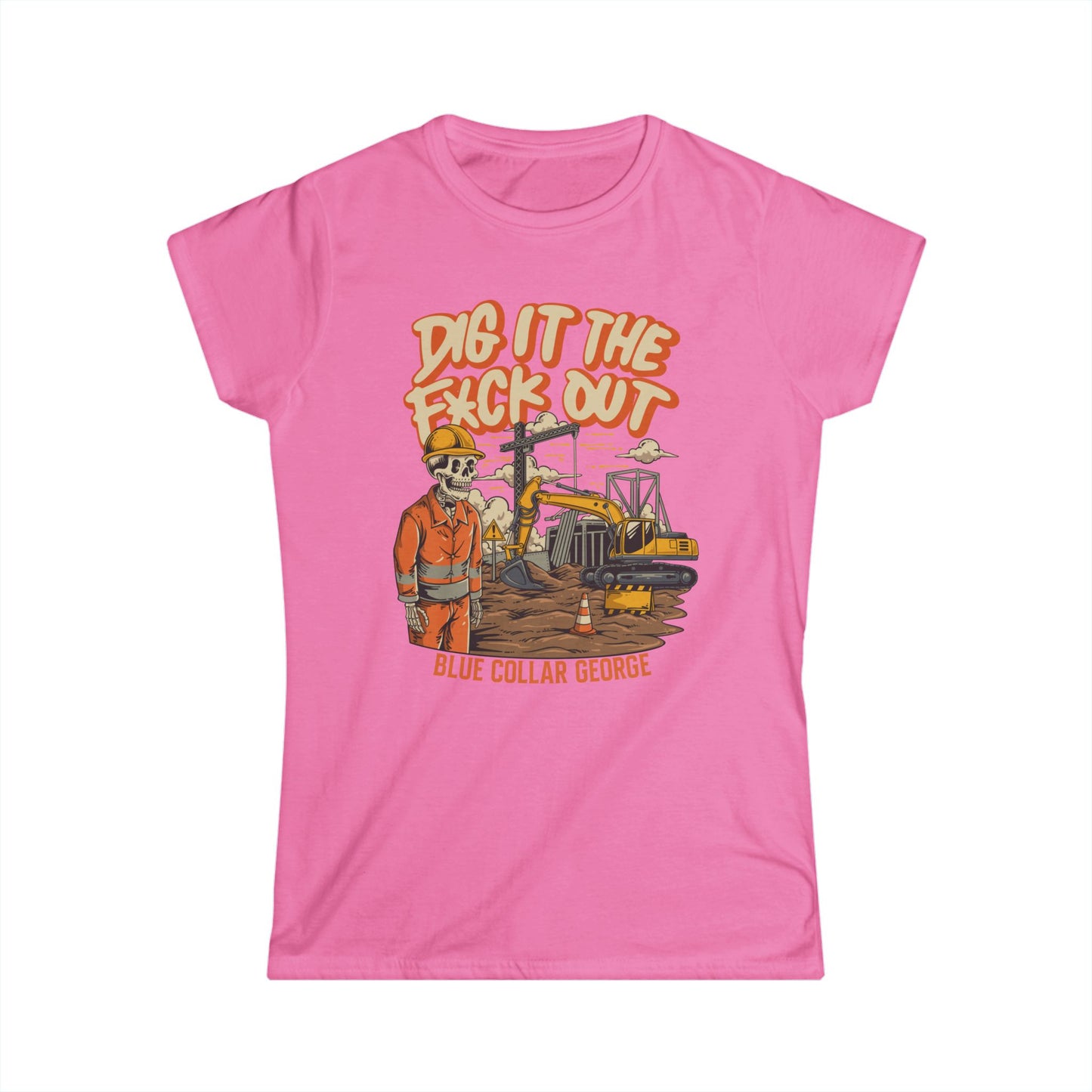 Blue Collar George Women's Softstyle Tee