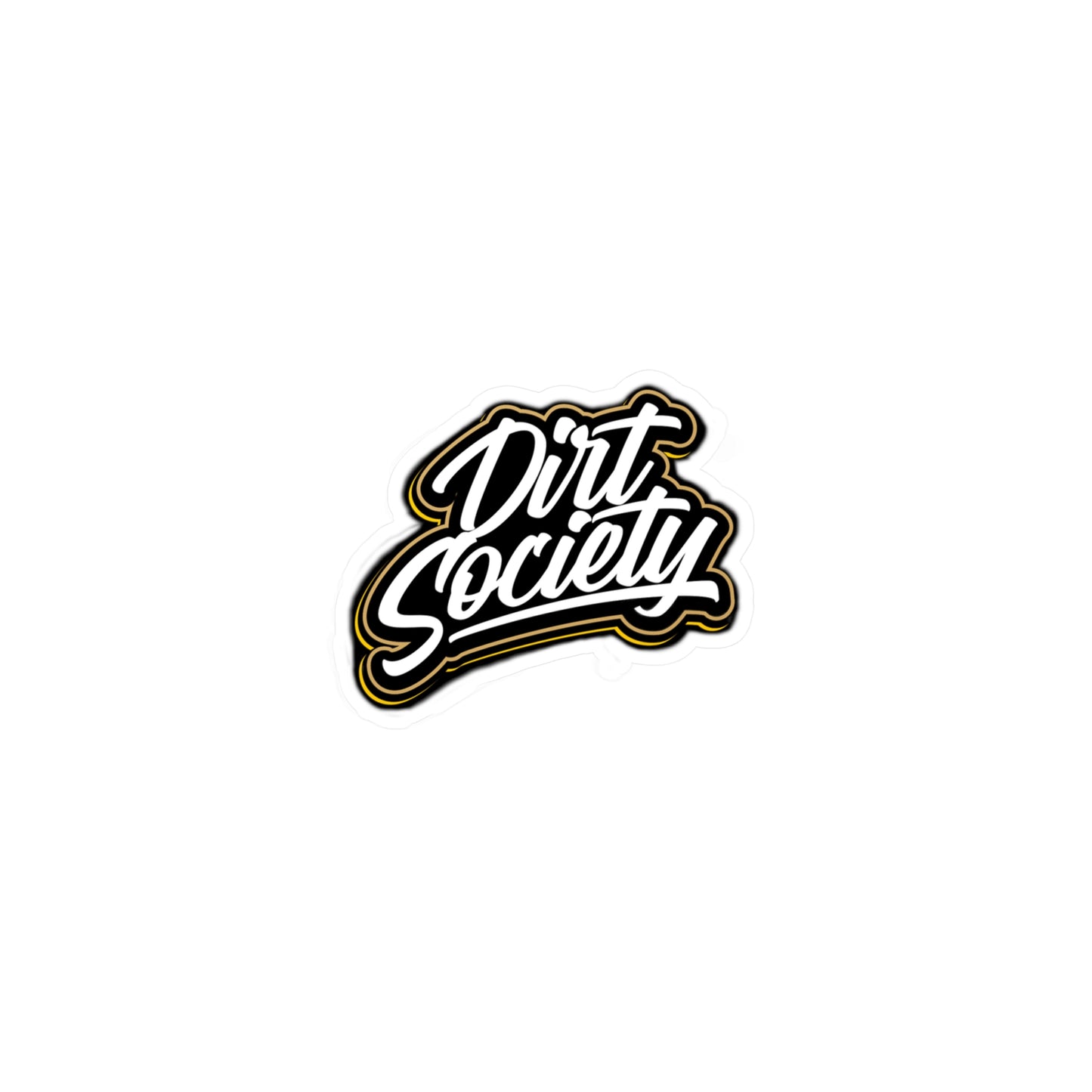 Dirt Society Vinyl Decals | UV Resistant & Removable