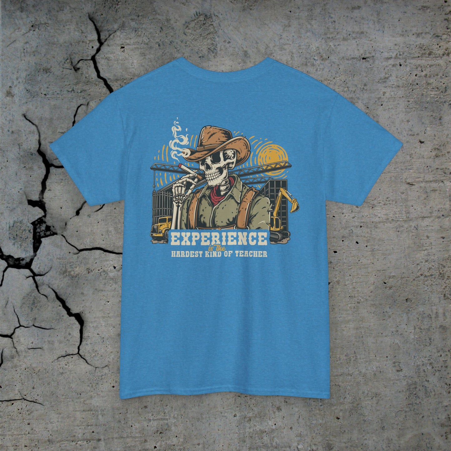 Experience is the Hardest Kind of Teacher Heavy Cotton Tee