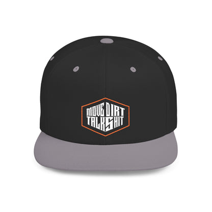Move Dirt Talk Shit Flat Bill Snapback
