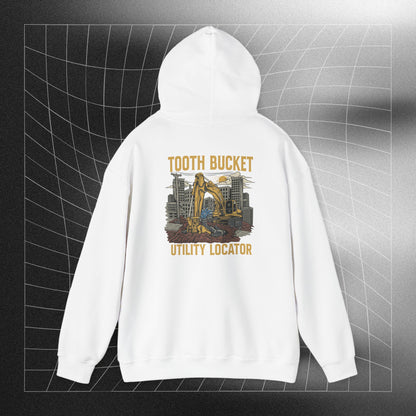 Tooth Bucket Utility Locator-Heavy Blend™ Hooded Sweatshirt