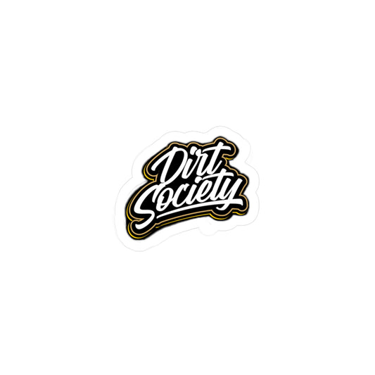 Dirt Society Vinyl Decals | UV Resistant & Removable