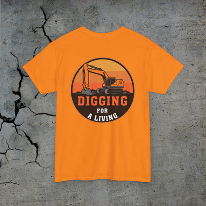 Digging For a Living Unisex Heavy Cotton Tee