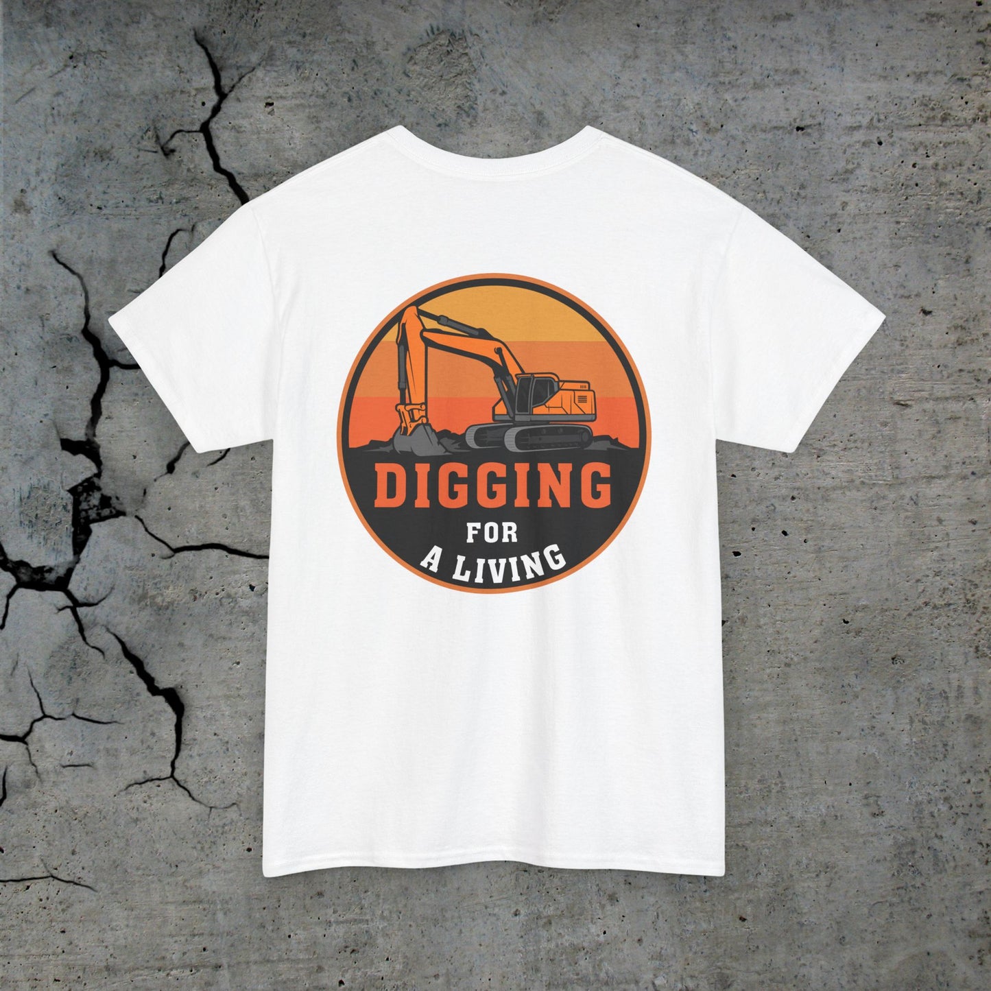 Digging For a Living Unisex Heavy Cotton Tee