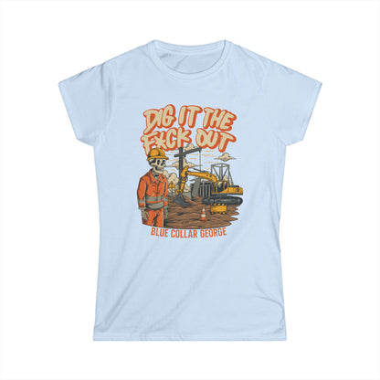 Blue Collar George Women's Softstyle Tee
