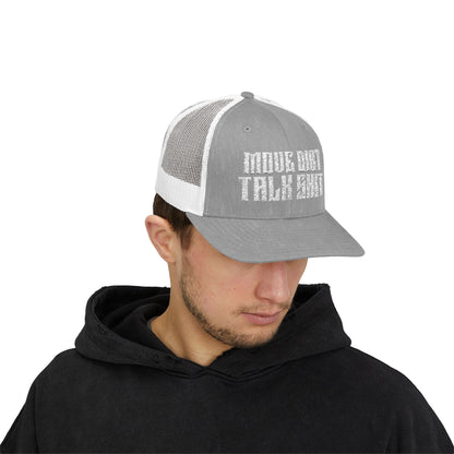 Move Dirt Talk Shit Snapback Trucker Cap