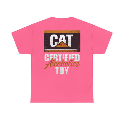 Certified Alcoholics Toy Heavy Cotton Tee | Dirt Society