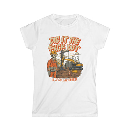 Blue Collar George Women's Softstyle Tee