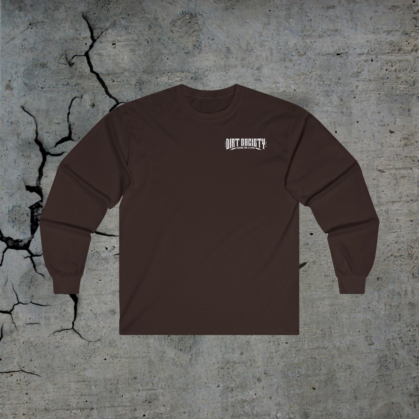 Tooth Bucket Utility Locator Long Sleeve Tee